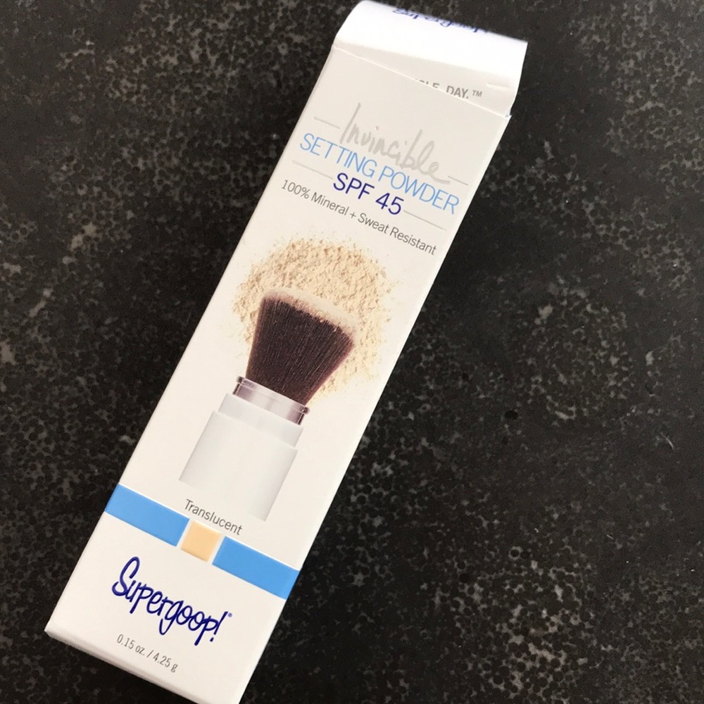 New supergoop spf 45 setting powder